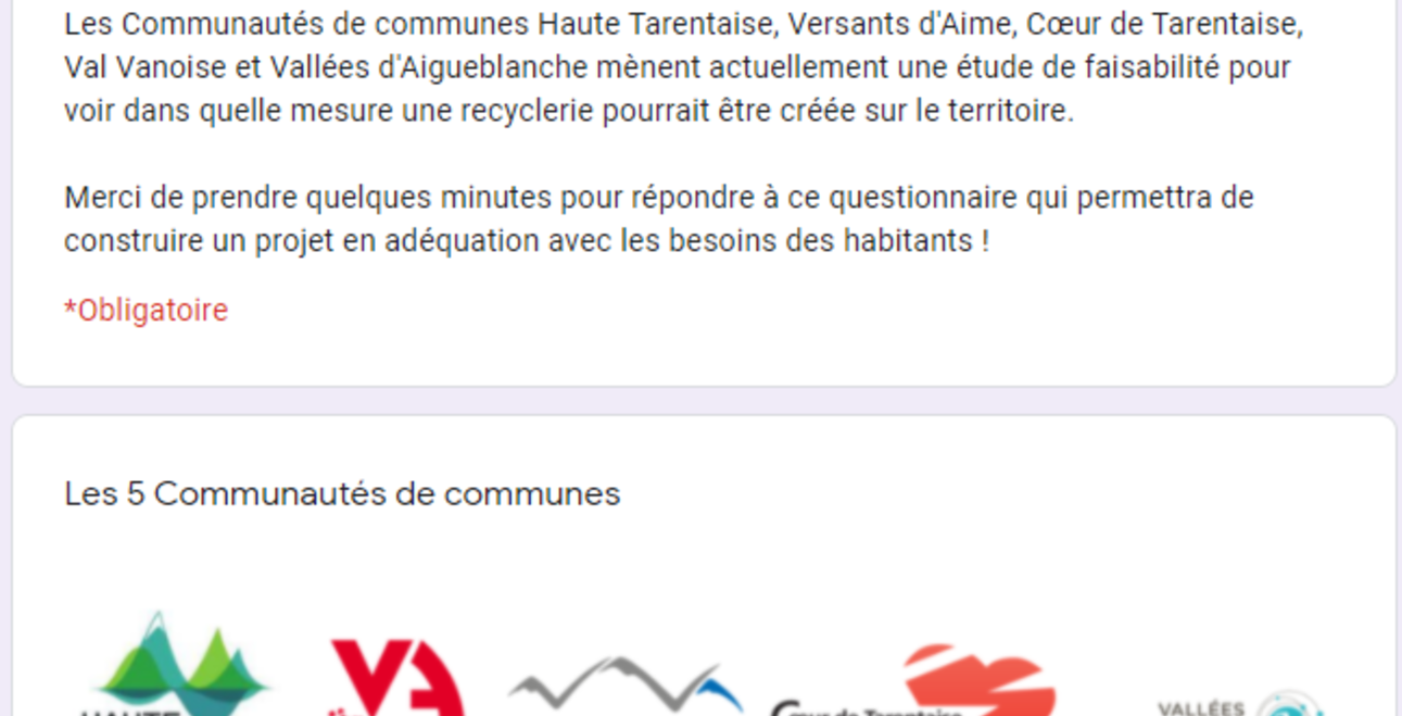 Etude de faisabilité recyclerie