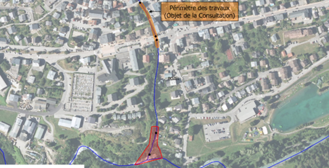 Travaux dans le Bonrieu (Bozel)