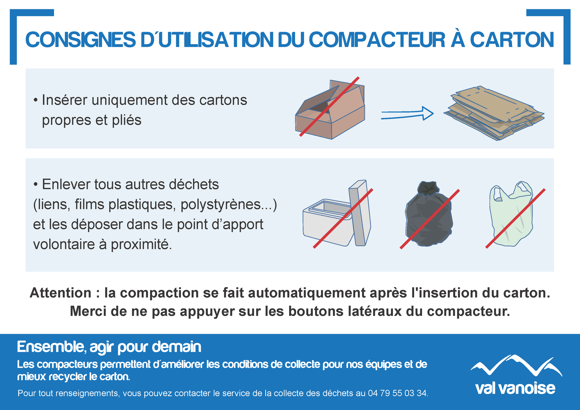 Qu'est ce qu'un compacteur carton? Quel modèle choisir selon le besoin